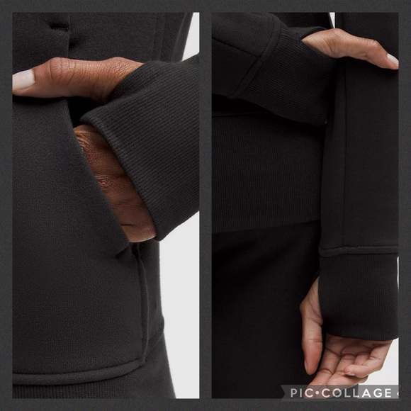 LULULEMON Scuba Full Zip Hoodie - Black - 4 - Picture 2 of 5